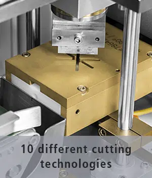 knife of the modular cutting machine MBS