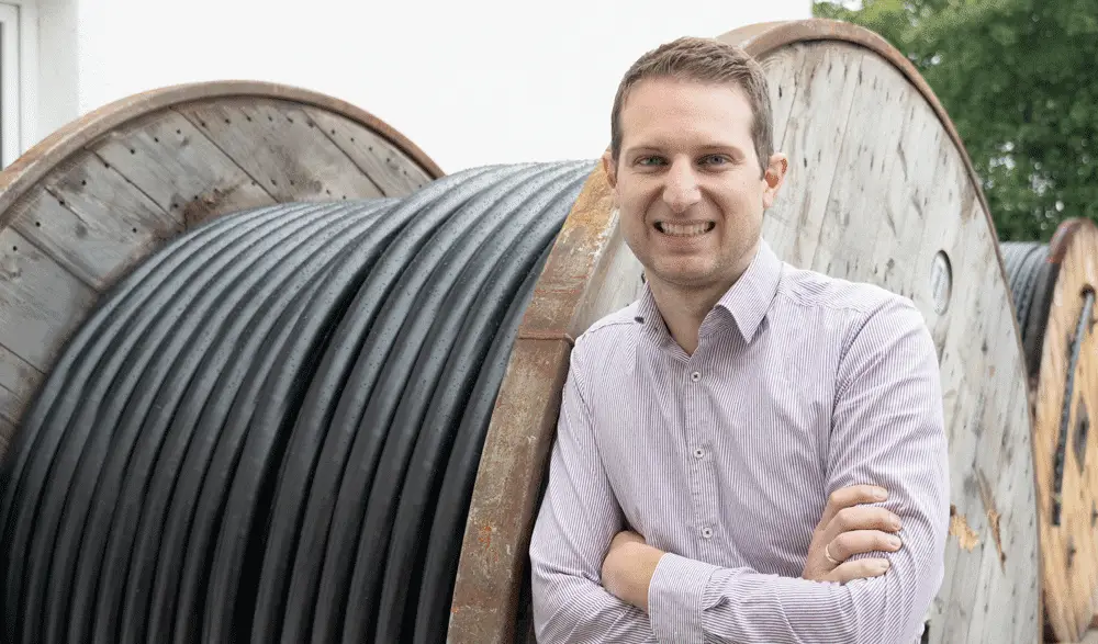 Christoph Rauch, CEO of Metzner Maschinenbau (machine engineering)